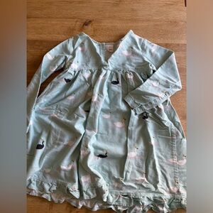 Hanna Andersson Swan Flannel Nightgown